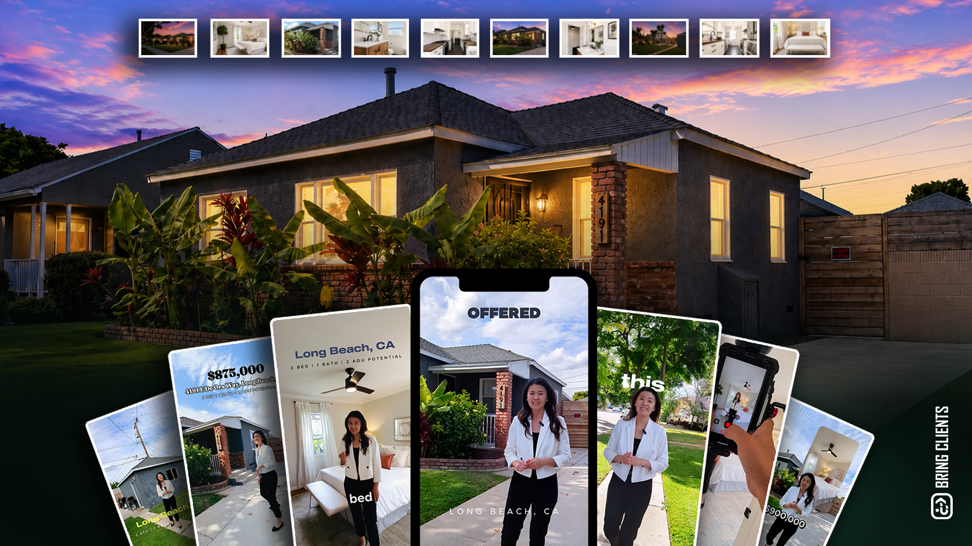 Turn 1 listing into 10+ promo videos + MLS photos (2 weeks out of content)